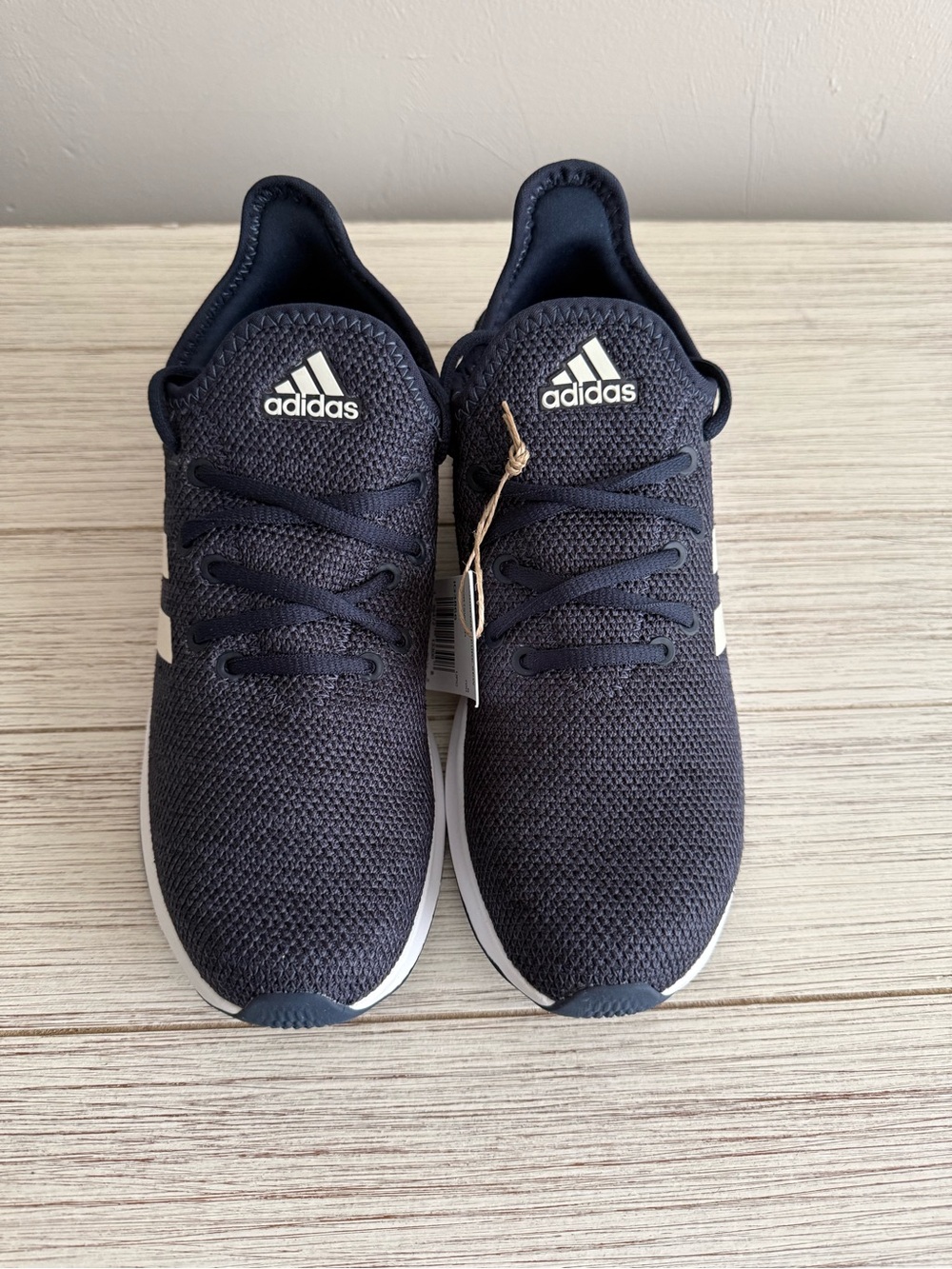Adidas women’s Knit Athletic Sneakers with White Accents